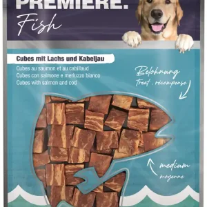 PREMIERE Snack It Cubes Lachs und Kabeljau 100 g Knallerangebot